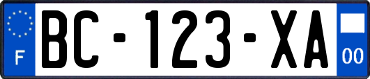 BC-123-XA