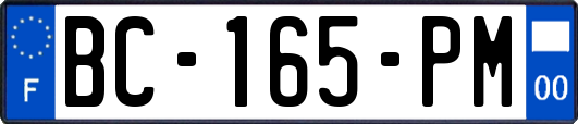 BC-165-PM