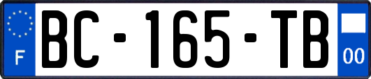 BC-165-TB