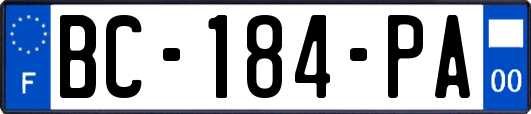 BC-184-PA