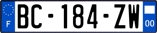 BC-184-ZW