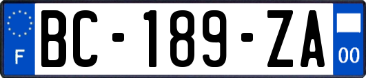 BC-189-ZA