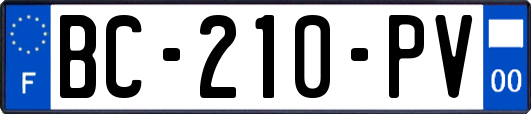 BC-210-PV