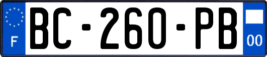BC-260-PB