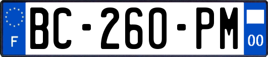 BC-260-PM