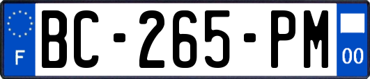 BC-265-PM