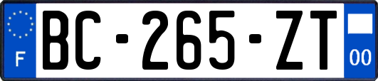 BC-265-ZT