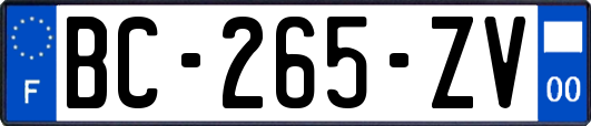 BC-265-ZV