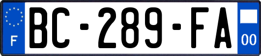 BC-289-FA