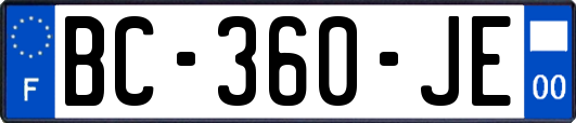 BC-360-JE