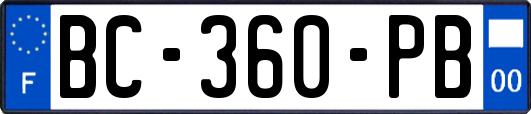BC-360-PB