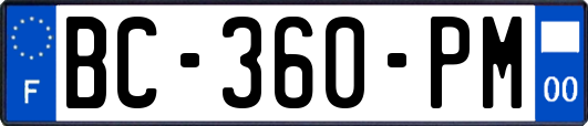 BC-360-PM