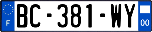 BC-381-WY