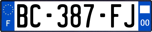 BC-387-FJ
