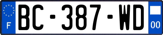 BC-387-WD