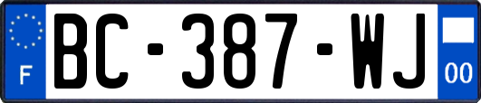 BC-387-WJ