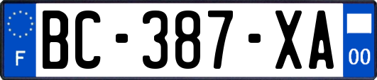 BC-387-XA