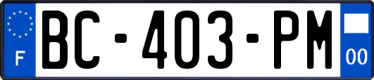 BC-403-PM