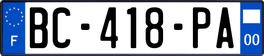 BC-418-PA