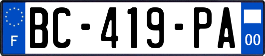 BC-419-PA