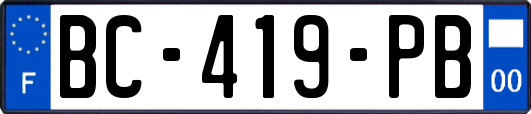 BC-419-PB