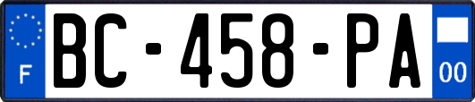 BC-458-PA