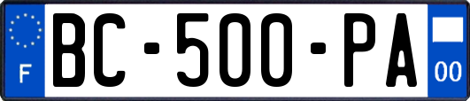 BC-500-PA