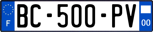 BC-500-PV