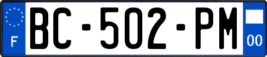 BC-502-PM