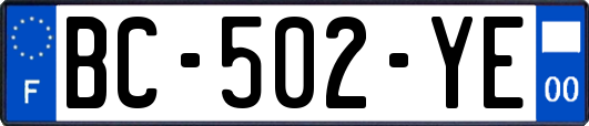 BC-502-YE