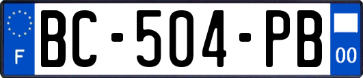 BC-504-PB