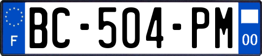 BC-504-PM