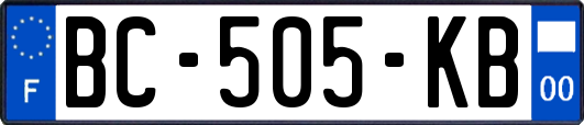BC-505-KB