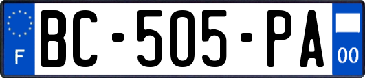 BC-505-PA