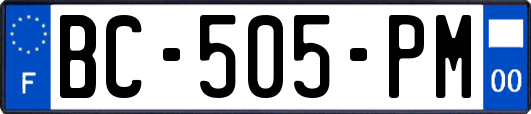 BC-505-PM