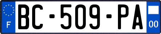 BC-509-PA