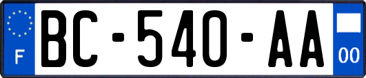 BC-540-AA