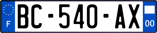 BC-540-AX