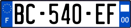 BC-540-EF