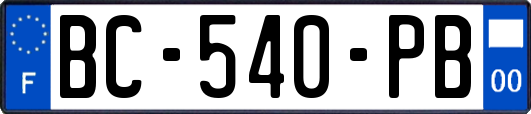 BC-540-PB