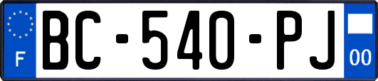 BC-540-PJ