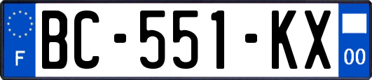 BC-551-KX