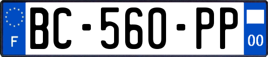 BC-560-PP