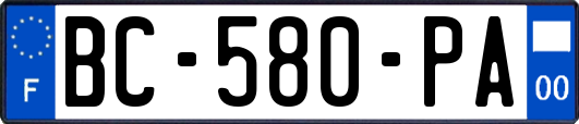 BC-580-PA