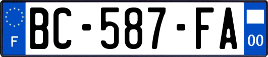 BC-587-FA