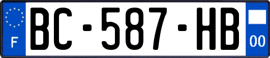 BC-587-HB
