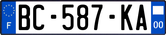 BC-587-KA