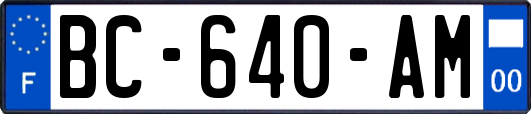 BC-640-AM