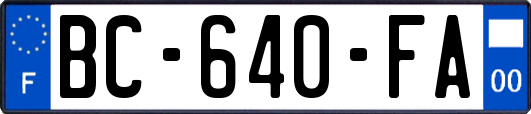 BC-640-FA