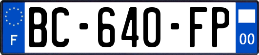 BC-640-FP